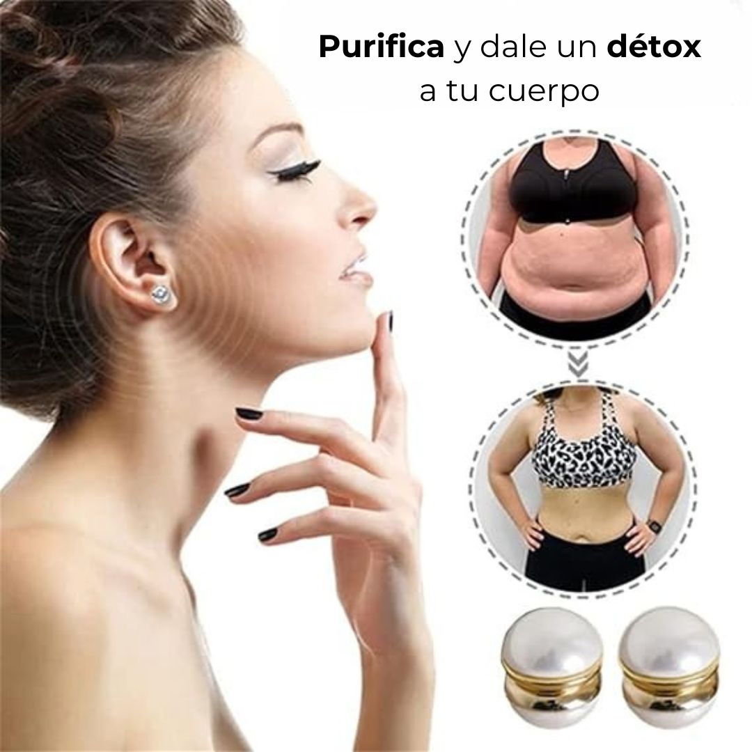 Aretes magnéticos para adelgazar
