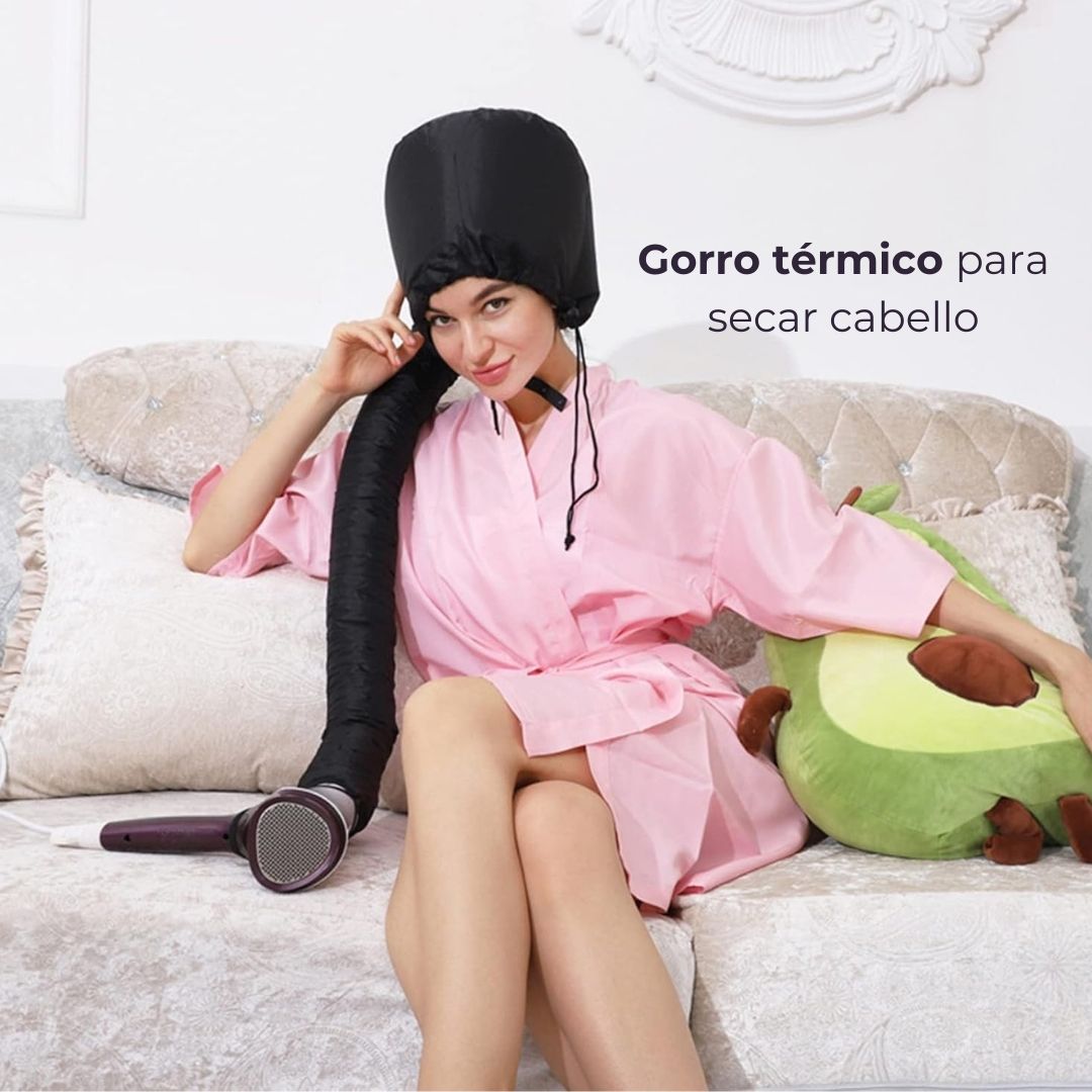 Gorro térmico para secar cabello