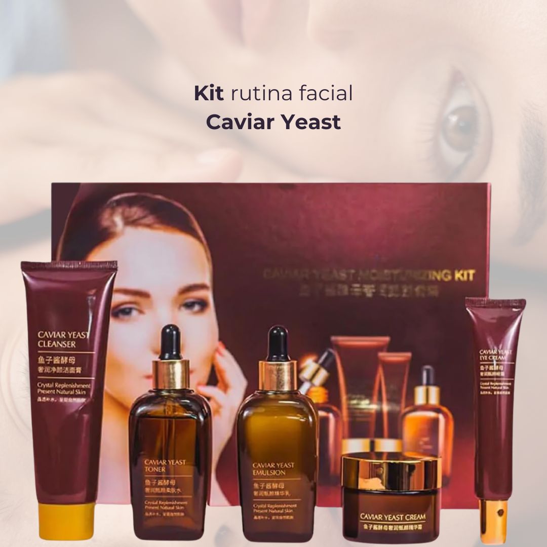 Kit rutina facial Caviar Yeast