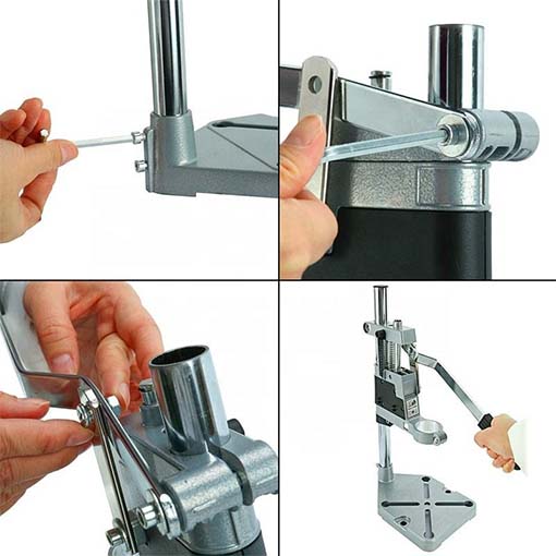 Soporte de Pedestal para Taladro – Precisión y Estabilidad Profesional en Cada Perforación🛠️