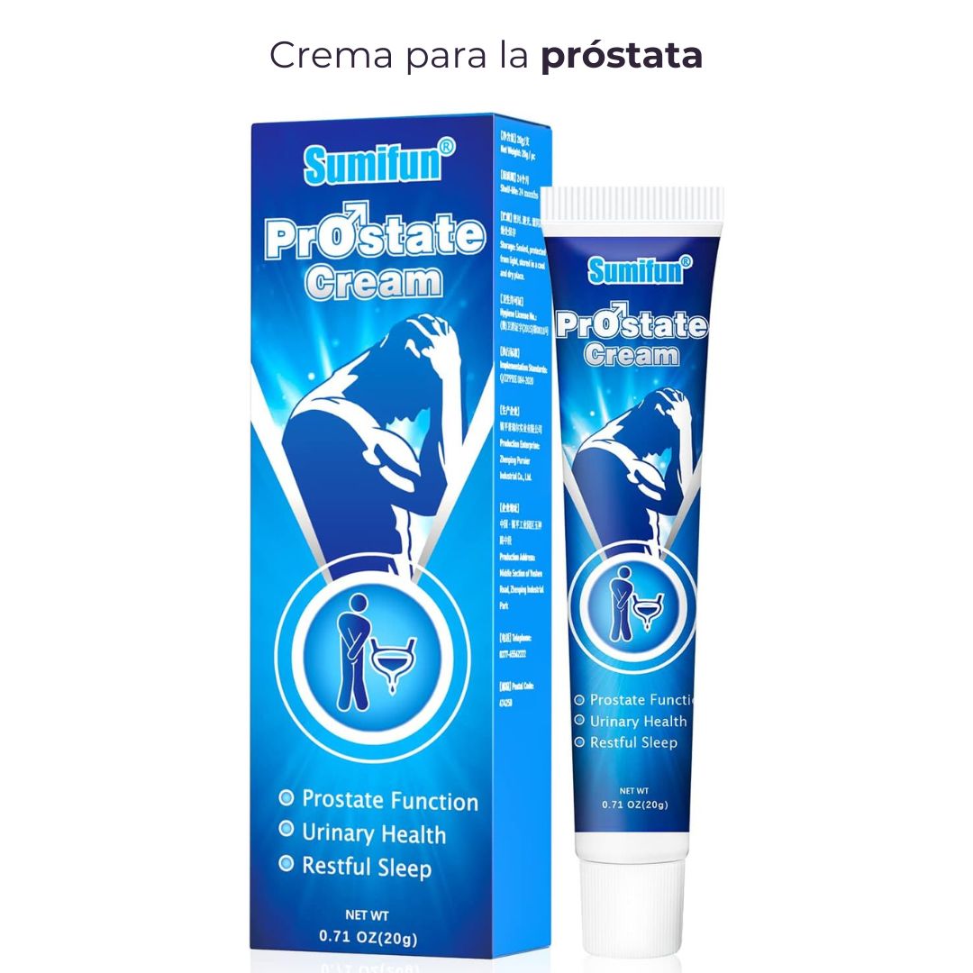 Crema para la próstata