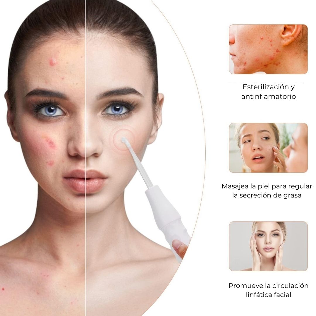 Masajeador facial y corporal de alta frecuencia