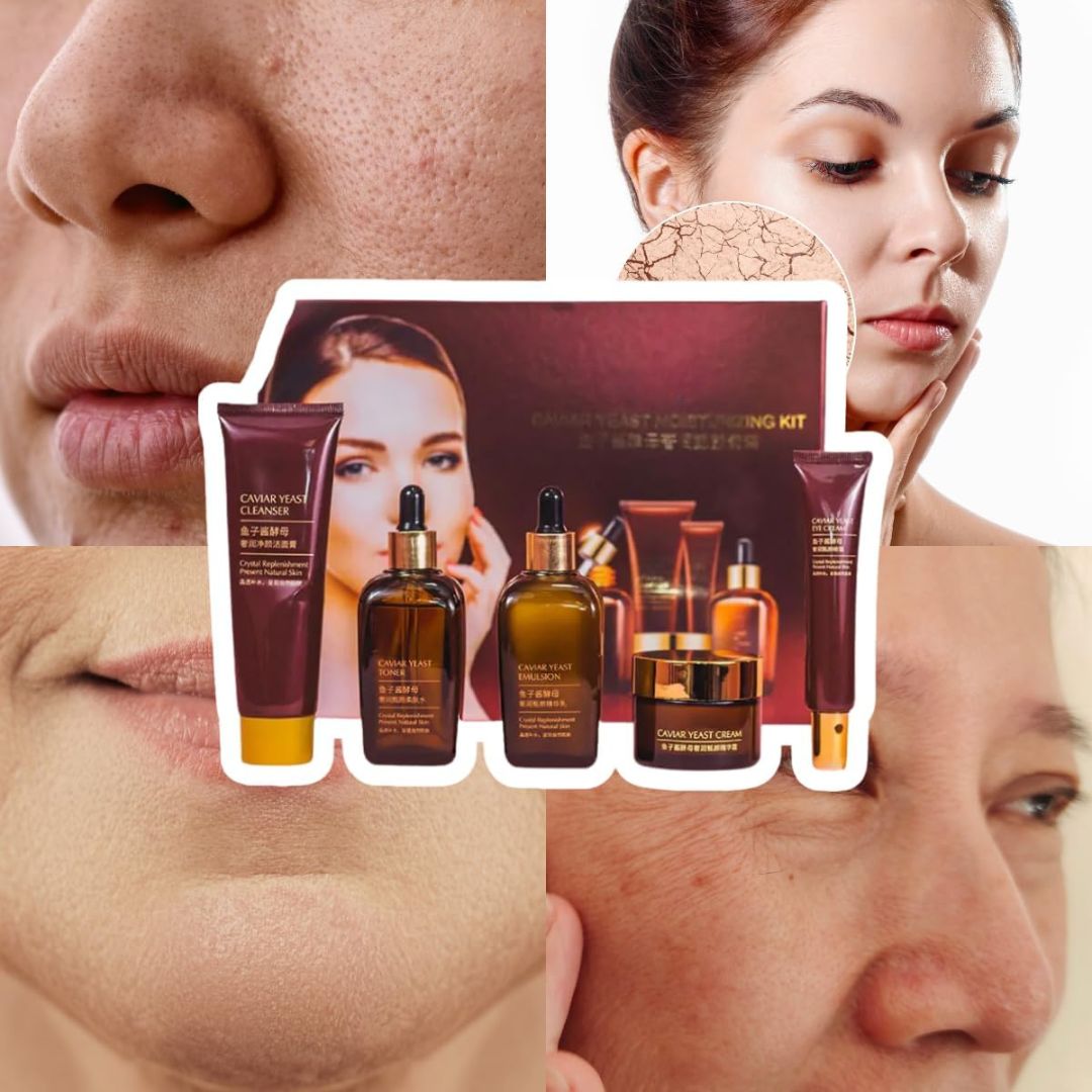 Kit rutina facial Caviar Yeast