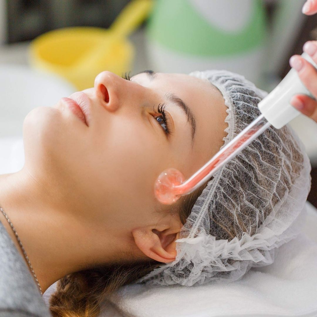 Masajeador facial y corporal de alta frecuencia