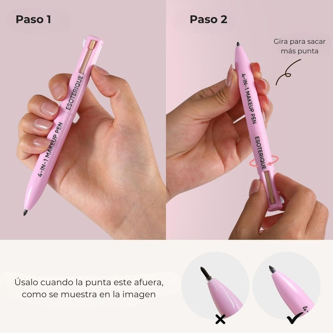 Lápiz para maquillaje todo en uno