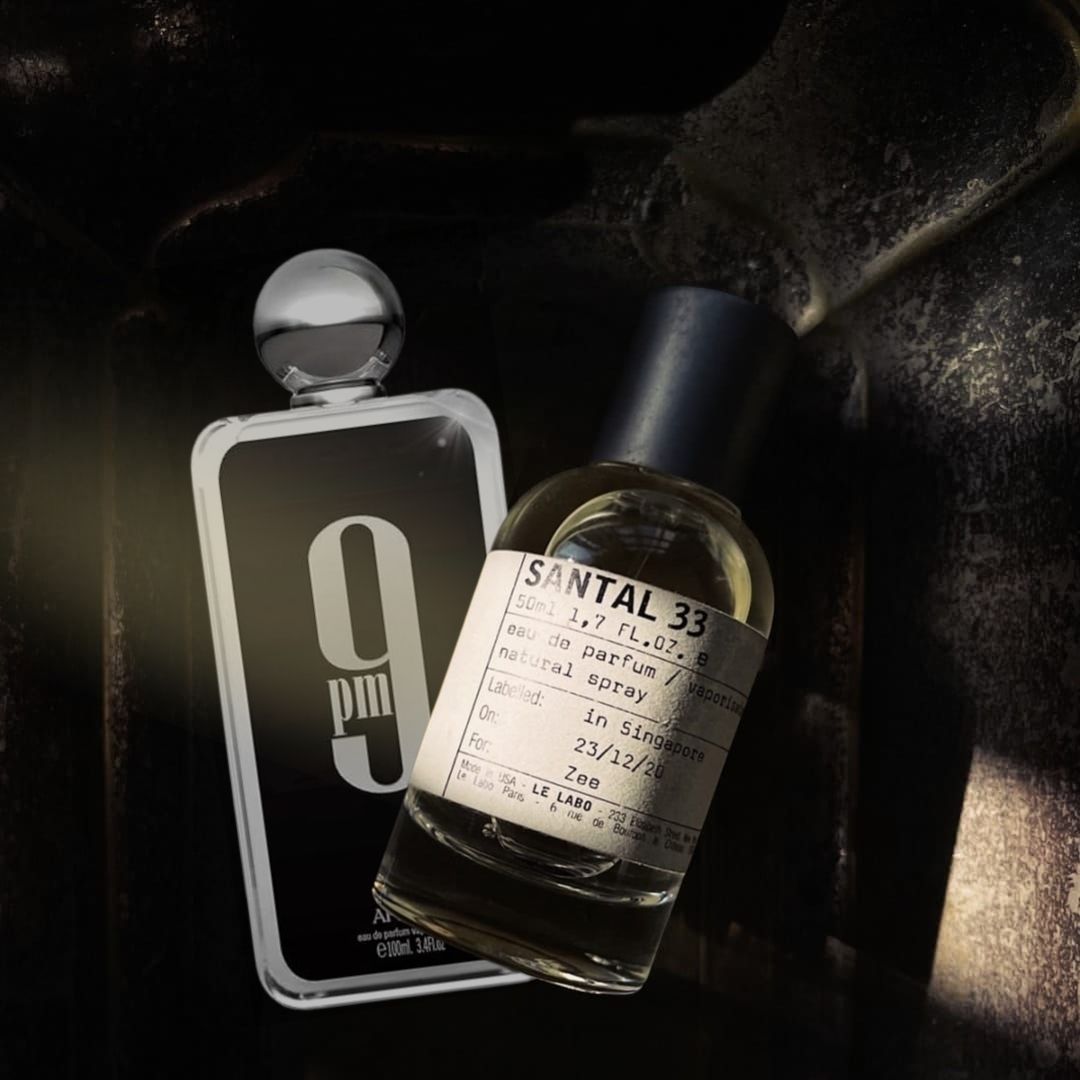 Combo perfume Santal 33 + 9 pm Afnan
