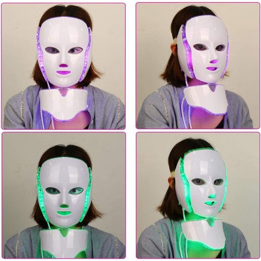 Mascara LED facial 7 colores