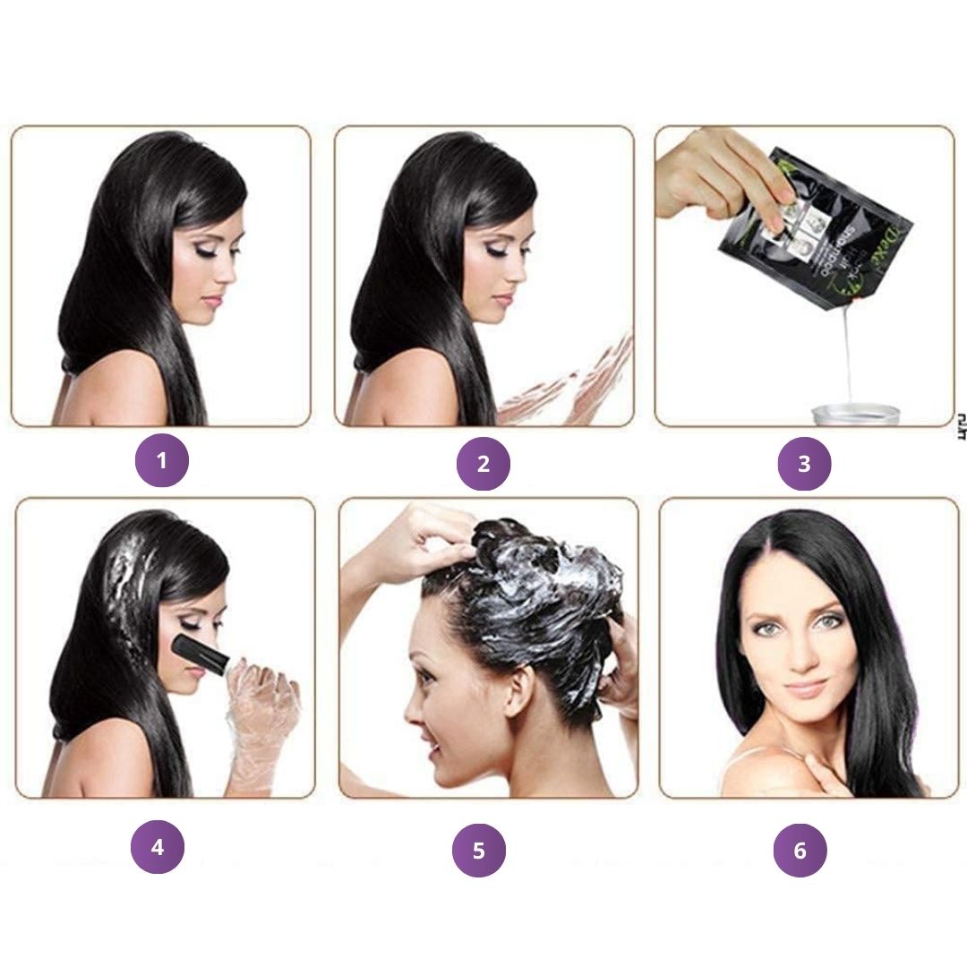 Caja de shampoo cubre canas x 10 sobres