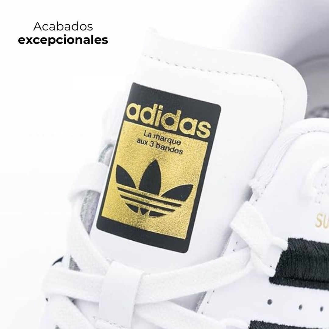 Tenis tipo adidas Superstar dama
