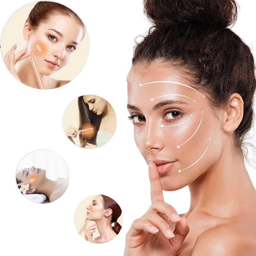 Masajeador facial y corporal de alta frecuencia
