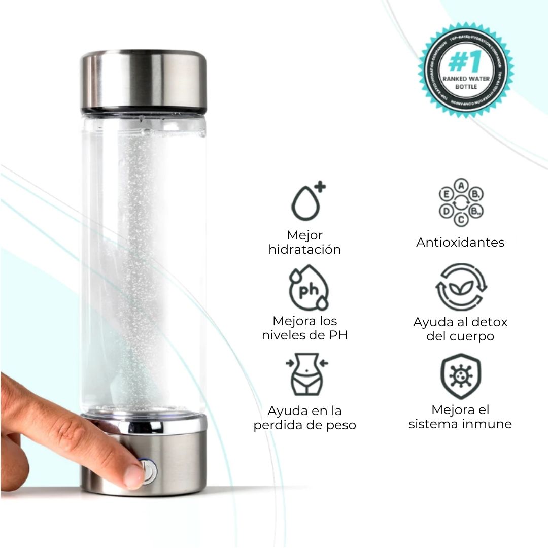 Ionizador de agua con hidrógeno