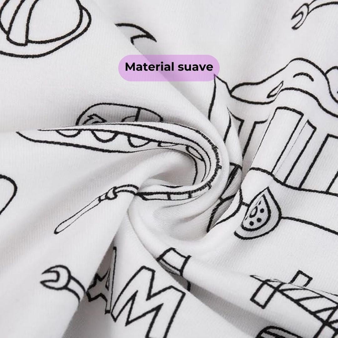 Pijama para colorear