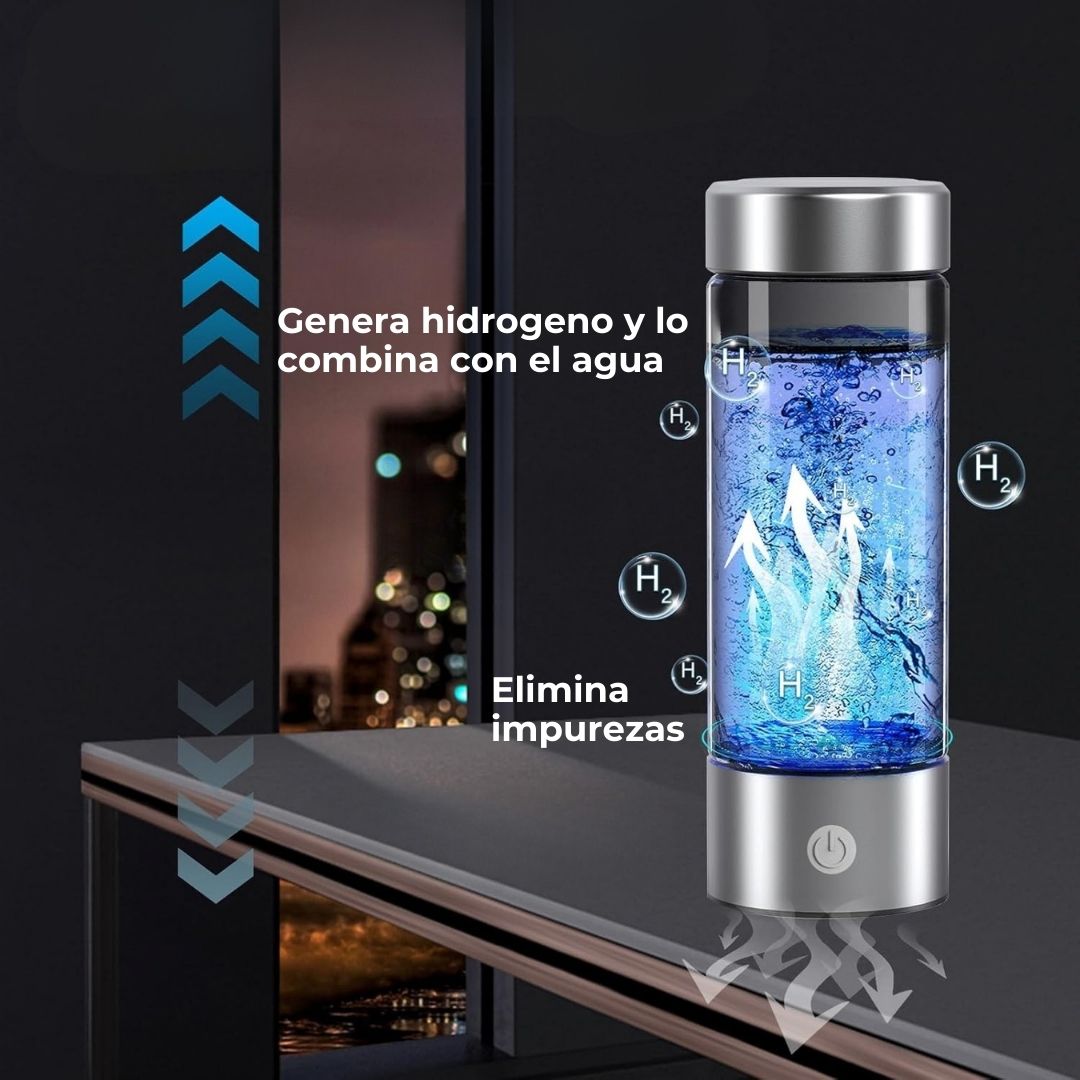 Ionizador de agua con hidrógeno
