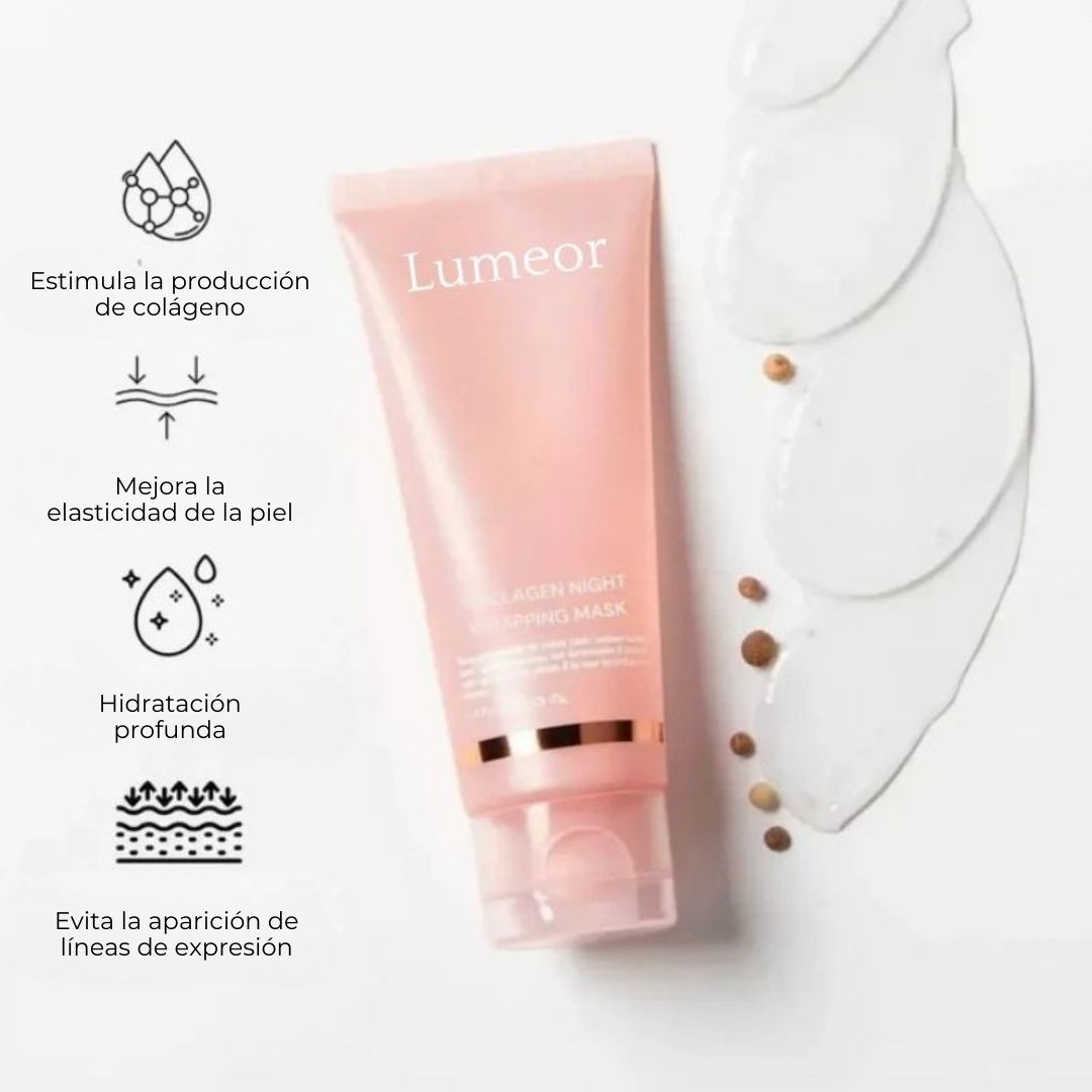 Mascarilla de colágeno orgánico skincare coreano