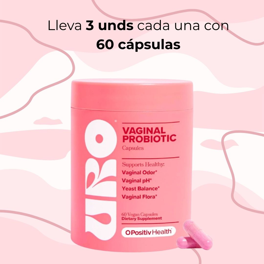 Probióticos Uro val para mujer x 3 unds