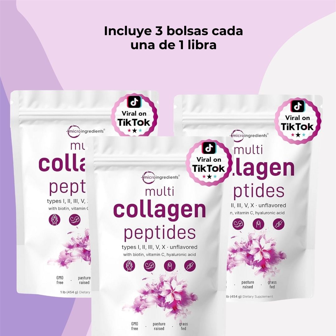 Multi collagen péptidos x 3 unds