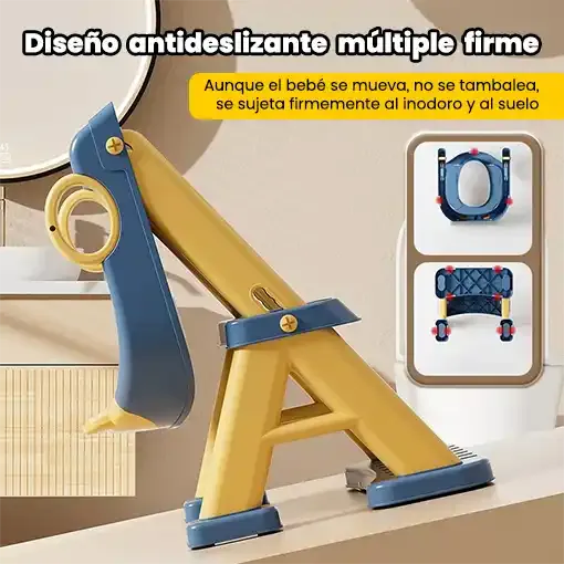 Asiento baño 3 en 1🚽👨👩👧👦