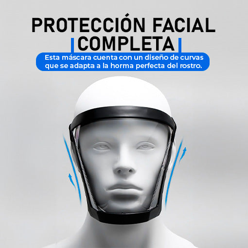 Máscara de Seguridad HD Antiplash – Protección Total Antipolvo y Antiviento🥽🛟