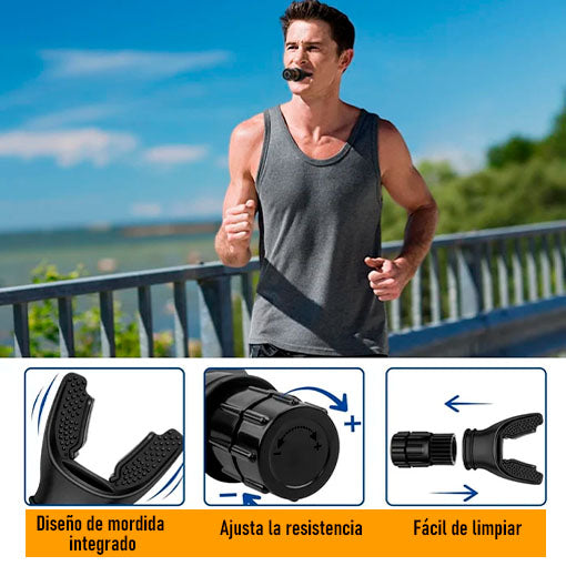 Entrenador de Respiración OxyFit® – Pulmones Más Fuertes, Resistencia Máxima💪🏻