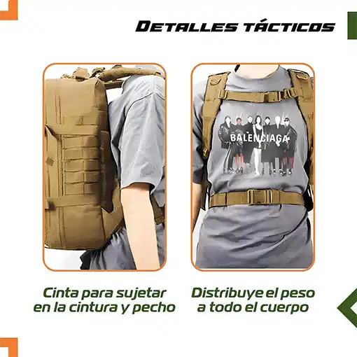 Morral Táctico Deportivo Ultra Fino🎒