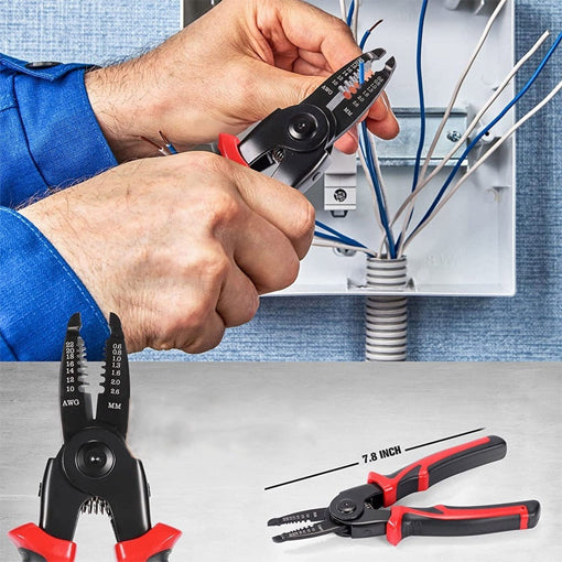 Alicate Multifunción 5 en 1 – Herramienta Compacta para Hombres Todo Terreno🧰