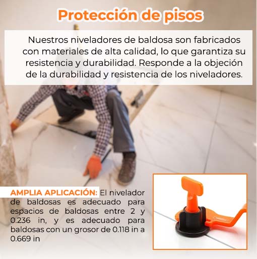 Niveladores de Baldosa PRO x50 – Acabado Perfecto sin Esfuerzo🪛⚒️