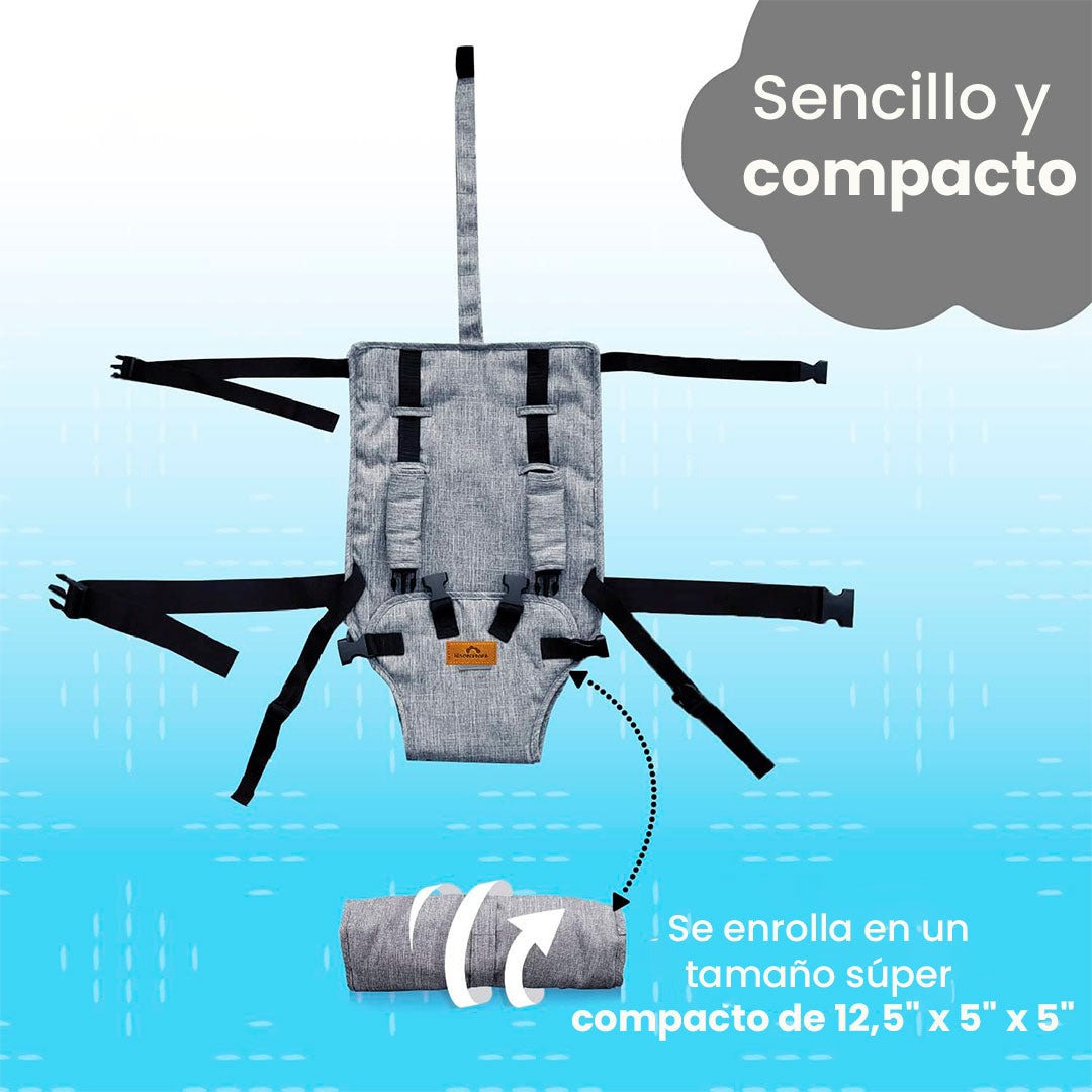 Cinturon Arnés portátil: Conviertes cualquier silla en un asiento seguro para tu bebé 🪑❤️