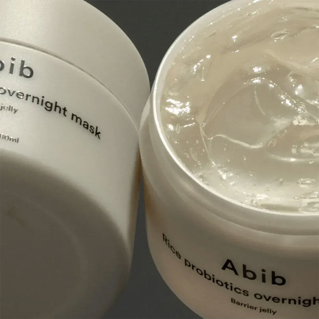 Abib Mascarilla Nocturna de Probióticos de Arroz: 🌾La Mascarilla Coreana que Transforma tu Rostro Mientras Duermes.