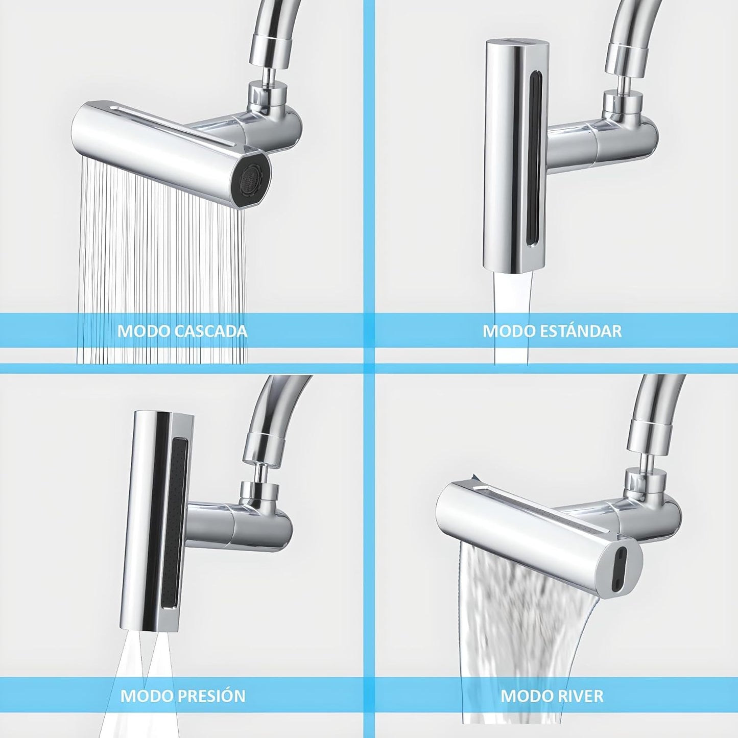 Grifo Cascada – Elegancia y Flujo Suave para tu Baño o Cocina🚰💧