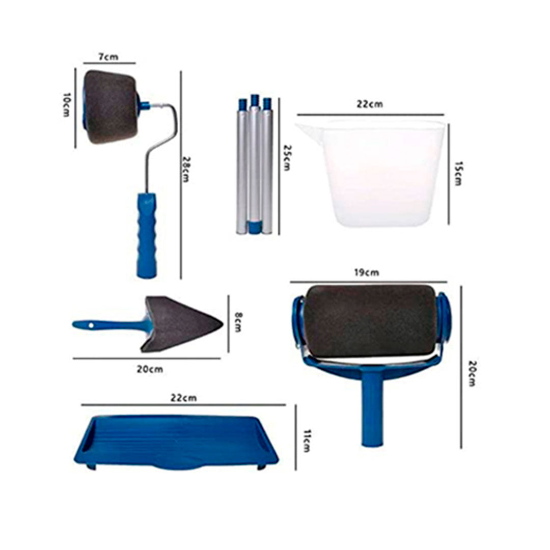 Kit de Rodillo Recargable para Pintar – Paredes Perfectas sin Ensuciar🎨
