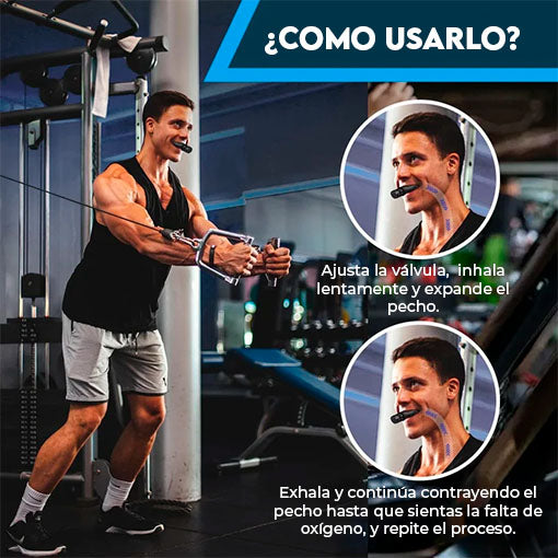 Entrenador de Respiración OxyFit® – Pulmones Más Fuertes, Resistencia Máxima💪🏻