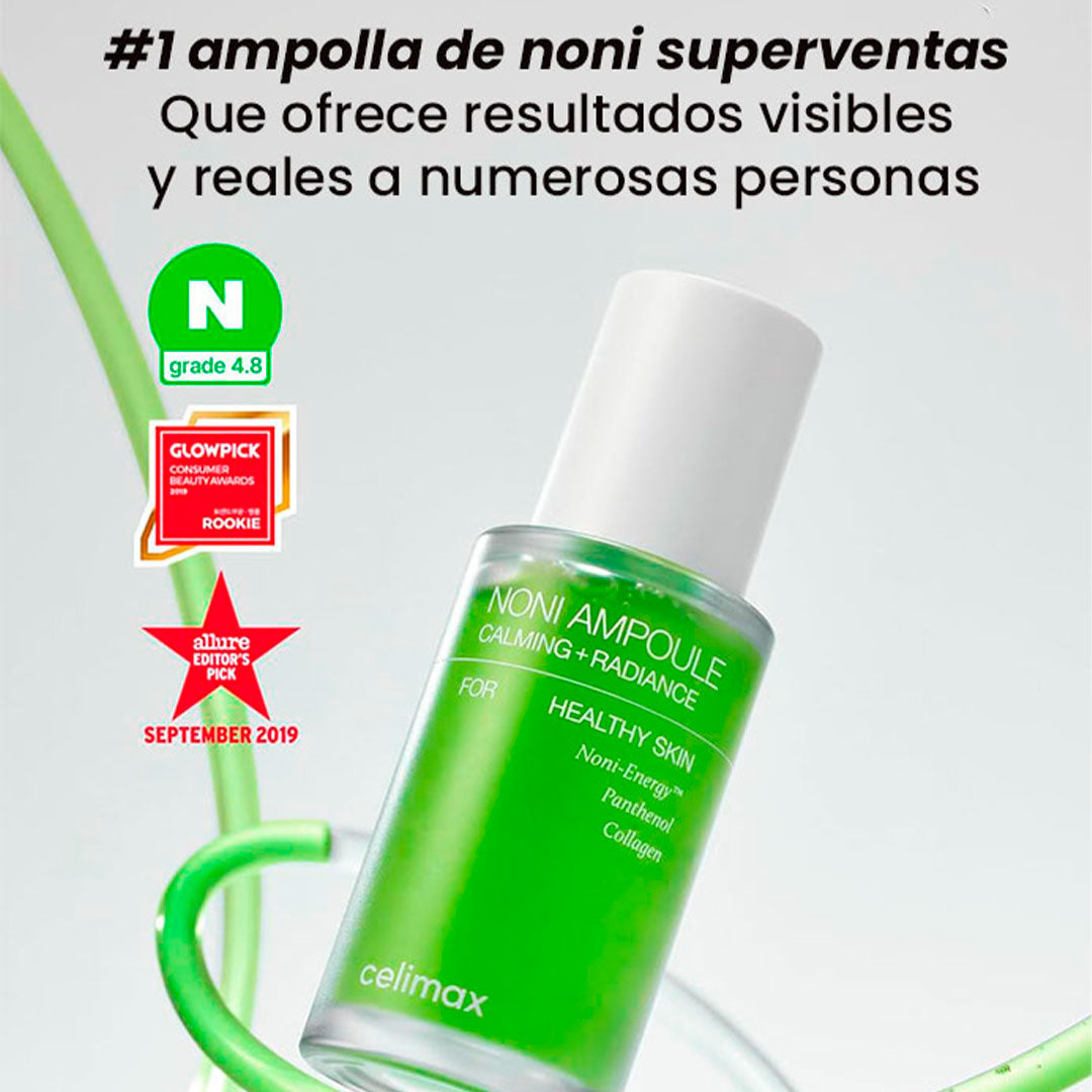 Noni Glow Ampolla ✨Refuerza la idea de energía + brillo + juventud de la piel