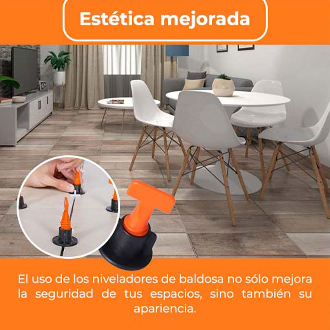 Niveladores de Baldosa PRO x50 – Acabado Perfecto sin Esfuerzo🪛⚒️