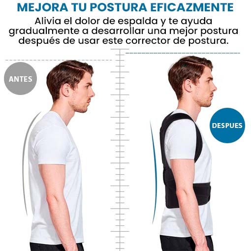 Corrector de Postura 3 en 1 – Espalda, Hombros y Cuello💯⚕️