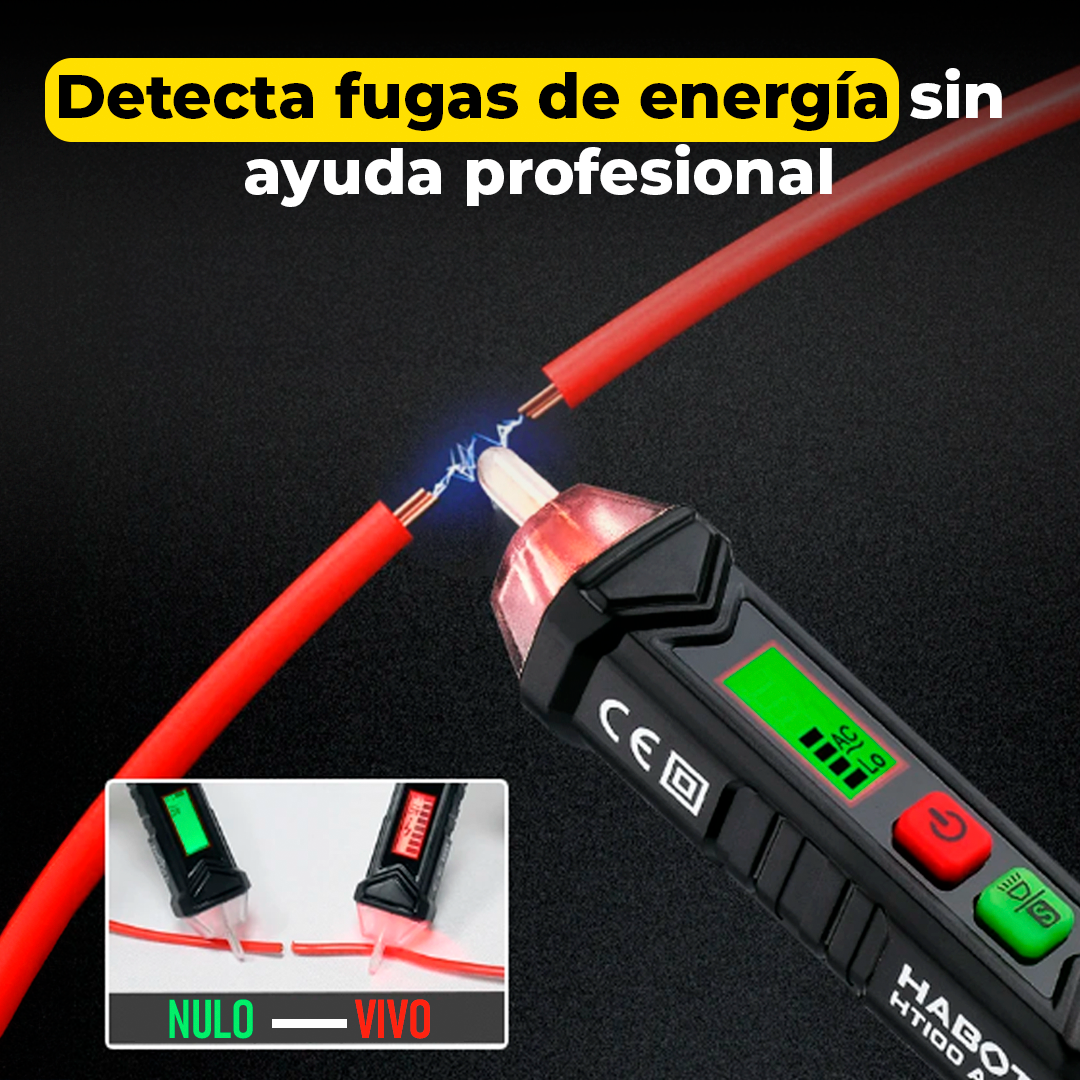 Probador de Voltaje Digital PRO – Seguridad y Precisión en Tus Manos