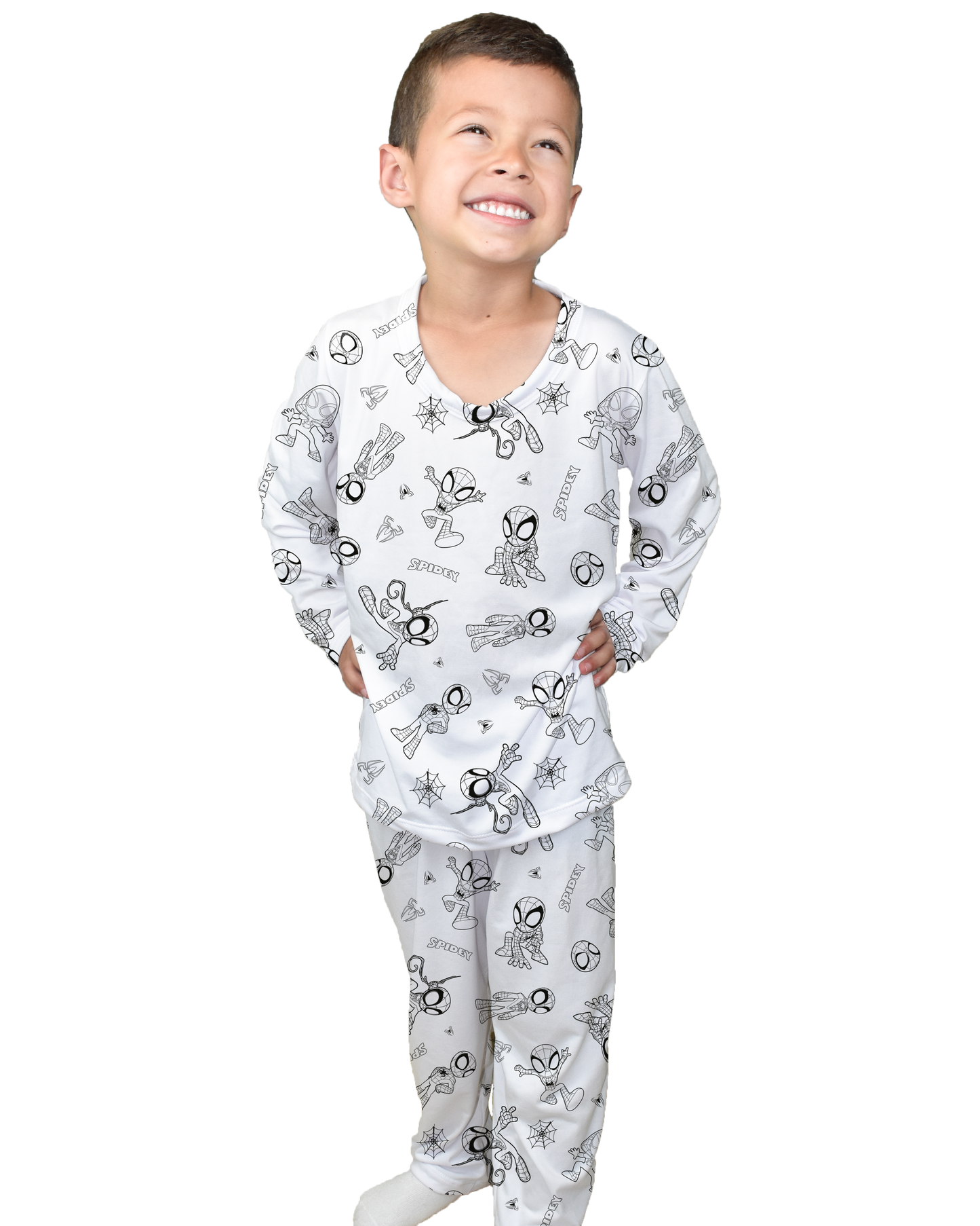 Pijama para colorear