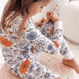 Pijama para colorear