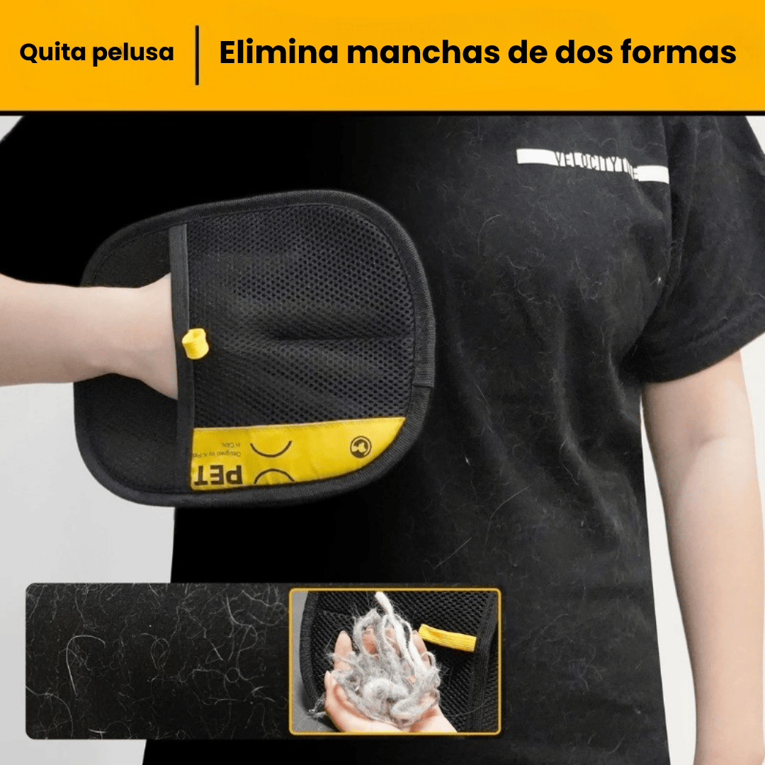KIT Guante x2 MagicFur™️ | Quita Pelos Multiuso 2 en 1 Para Mascotas🐈⬛😸