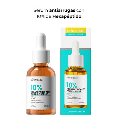 Serum antiarrugas con 10% de Hexapéptido