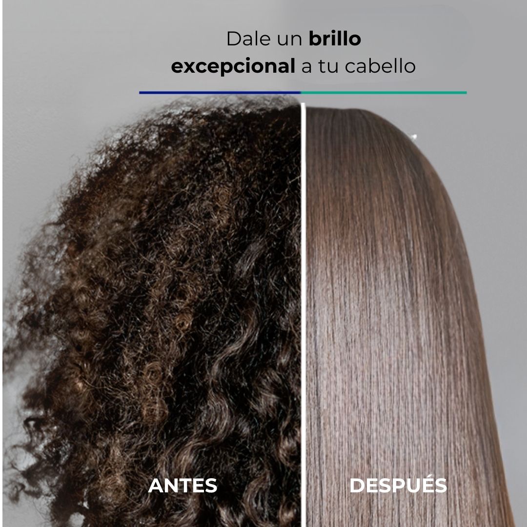 Set de 12 ampollas de nano plastia de 25ml para reparación y alisado del cabello
