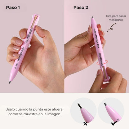 Lápiz para maquillaje todo en uno