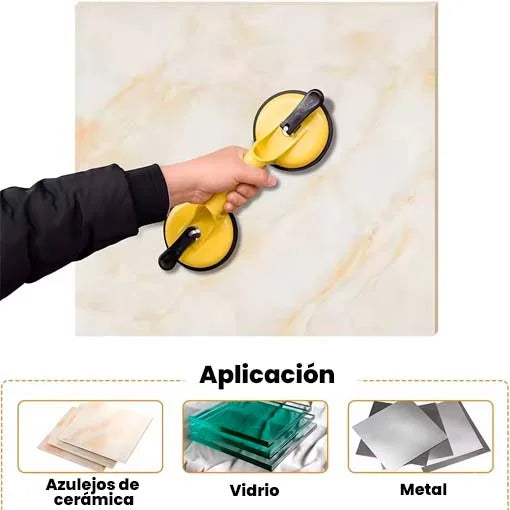 Ventosa Profesional para Baldosas y Vidrios – Fijación Segura y Precisa🪟🧰