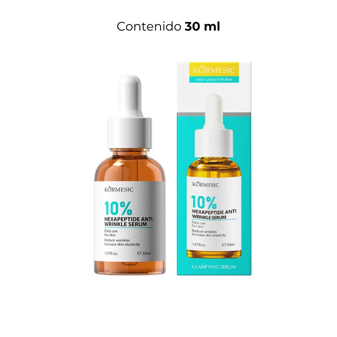 Serum antiarrugas con 10% de Hexapéptido