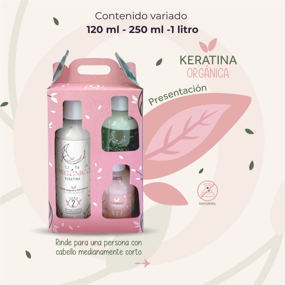 Keratina Luna orgánica