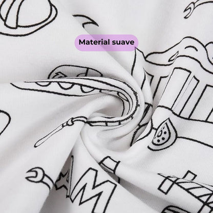 Pijama para colorear