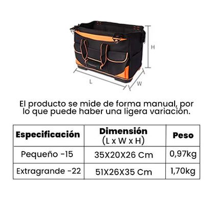 Bolso Profesional para Herramientas – Resistencia y Organización en un Solo Lugar🧰