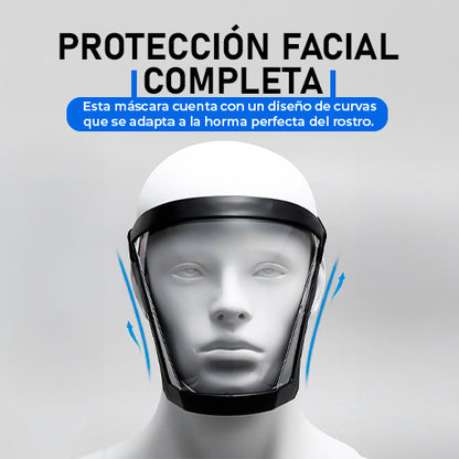 Máscara de Seguridad HD Antiplash – Protección Total Antipolvo y Antiviento🥽🛟