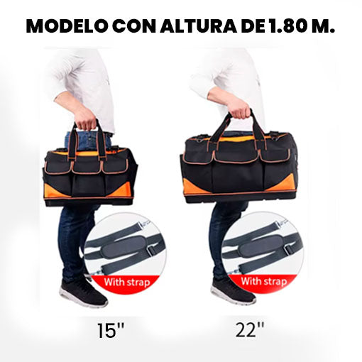 Bolso Profesional para Herramientas – Resistencia y Organización en un Solo Lugar🧰
