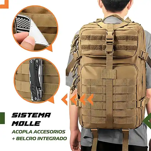 Morral Táctico Deportivo Ultra Fino🎒
