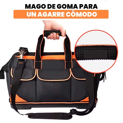 Bolso Profesional para Herramientas – Resistencia y Organización en un Solo Lugar🧰